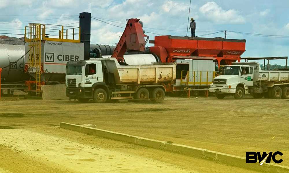 USINAGEM DE MASSA ASFÁLTICA